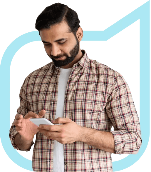 Man on the phone with a doctor